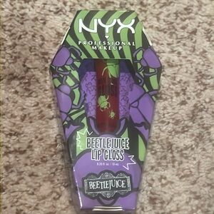 NWT NYX Beetlejuice lip gloss